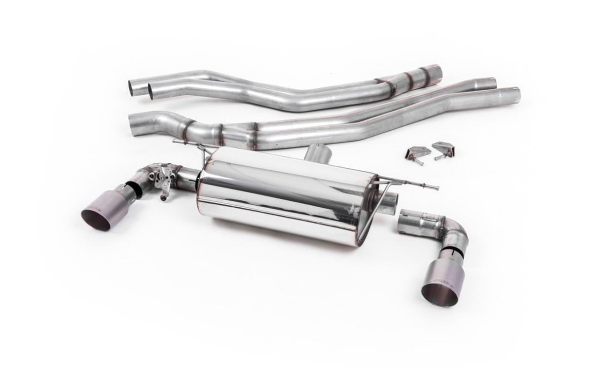 Milltek Non-Resonated Race Cat-back System - BMW F20 M140i | F21 M140i (Non OPF/GPF Models) - Evolve Automotive