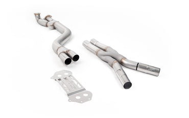 Milltek OPF/GPF Bypass Single 102mm Pipe with Z Pipe - BMW G87 M2 - image 2