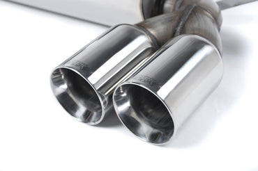 Milltek Rear Silencer - BMW E46 M3 | E46 M3 CSL (Quad Polished Trims) - Evolve Automotive