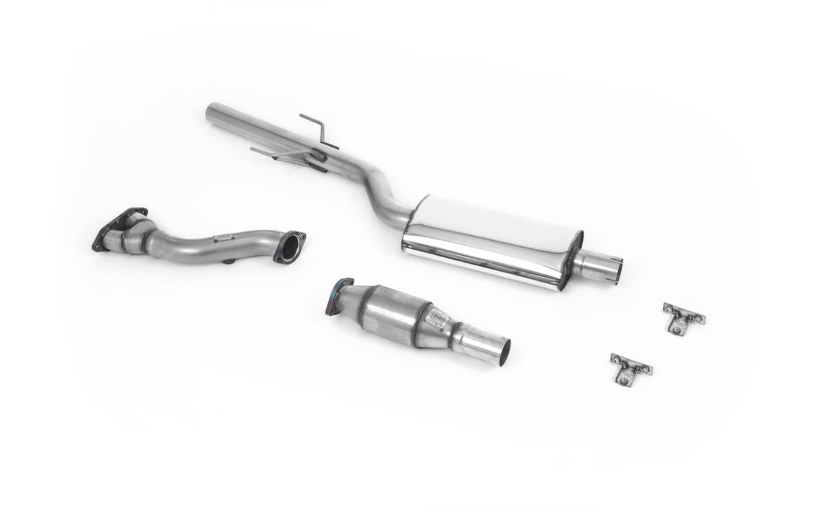Milltek Resonated Manifold-back System with Hi-Flow Sports Cat - BMW E30 M3 (OE Style Trims) - Evolve Automotive