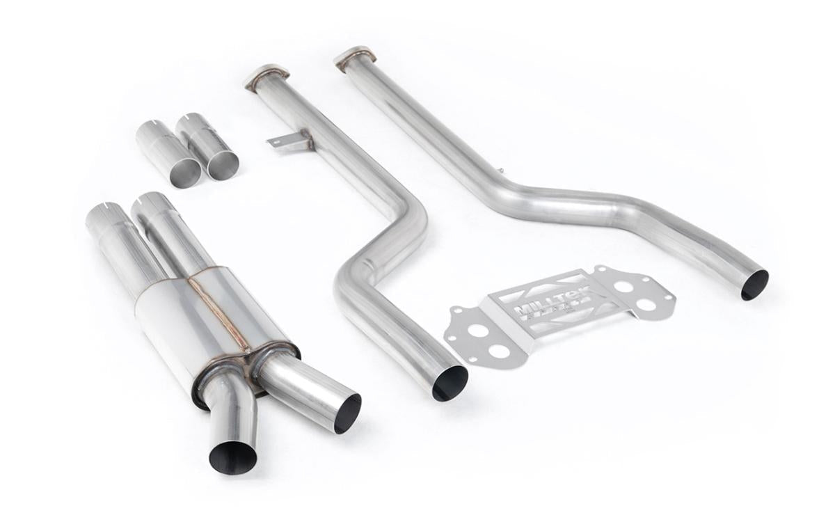 Milltek Secondary Catalyst Bypass Resonated For OE Downpipes & Milltek Axle-Back - BMW G80 | G81 M3 | G82 M4 - Evolve Automotive