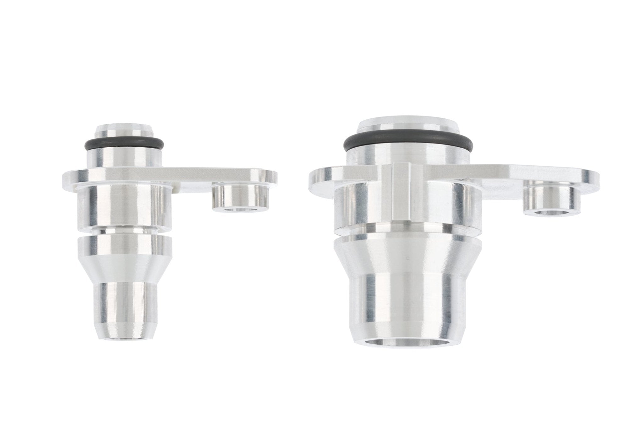 NRW Design Billet Water Pump Adapters - BMW G80 M3 | G82 | G83 M4 | G87 M2 (S58) - Evolve Automotive