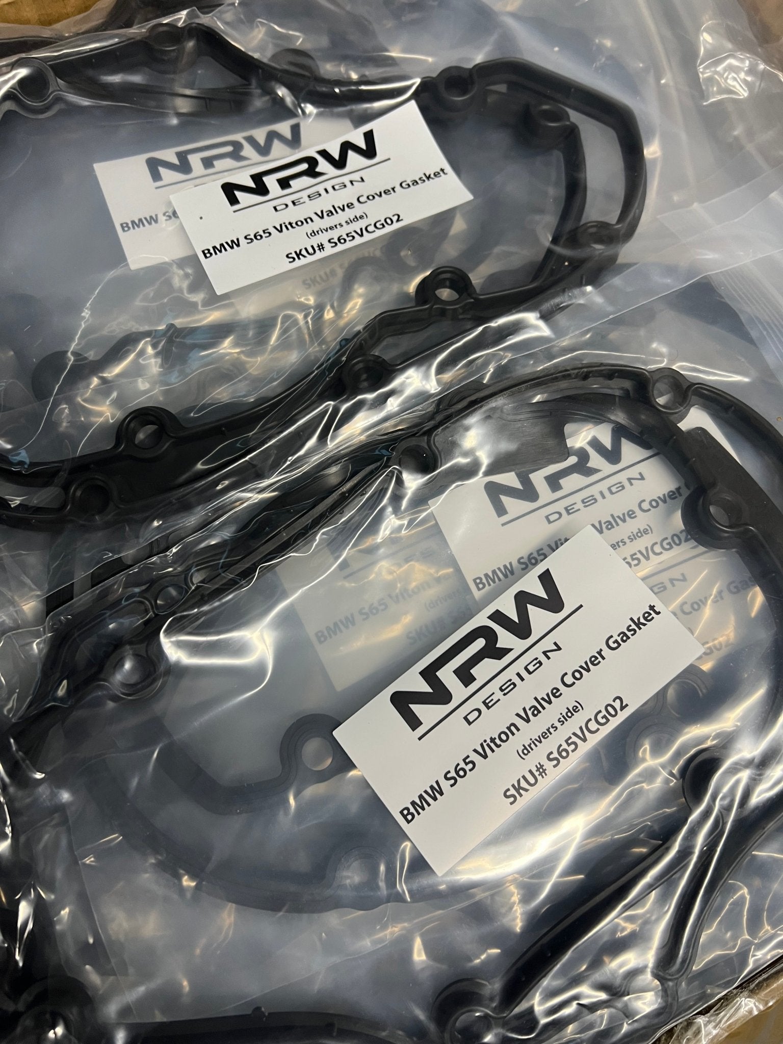 NRW Design Viton Valve Cover Gasket Set - BMW E90 | E92 | E93 M3 (S65) - Evolve Automotive