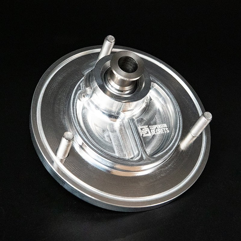 Suspension Secrets Rear Top Mount Camber Plate Stage 1 - Porsche 718 Spyder RS - Evolve Automotive