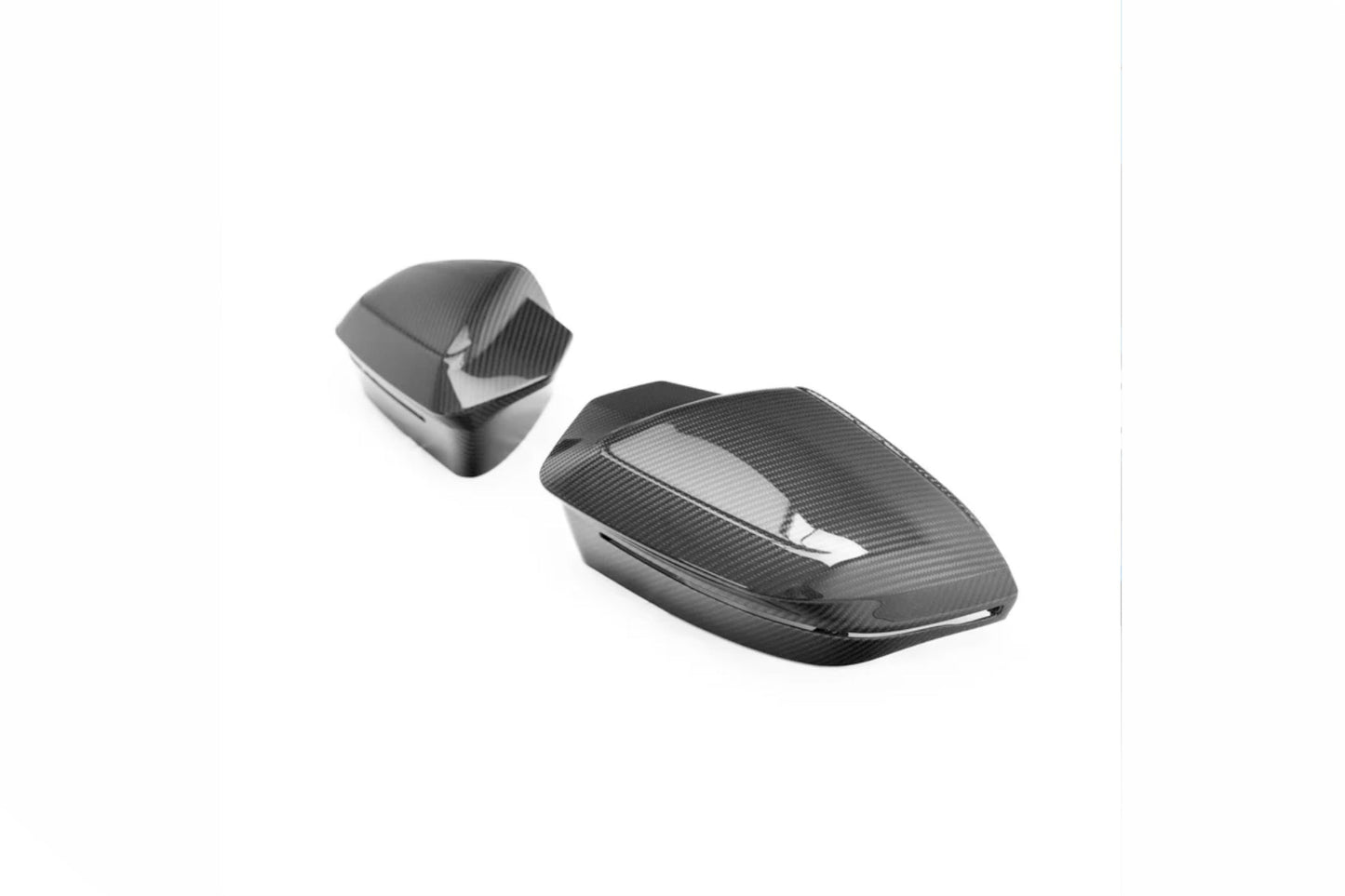 TRE Pre - preg Carbon Fibre M Mirror Covers - BMW G90 | G99 M5 | G60 (2024+) - Evolve Automotive