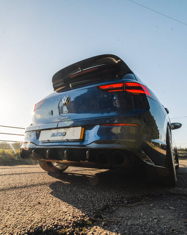 Volkswagen Golf R Mk8 & Mk8.5 Carbon Fibre ID - 01 Rear Diffuser (2020+) - Evolve Automotive