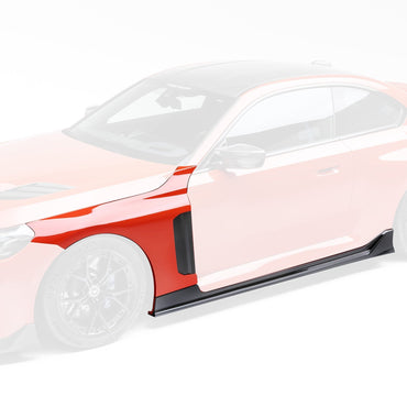 Vorsteiner VRS Aero Carbon Vented Fenders | Wings with Side Skirts - BMW G87 M2 - Evolve Automotive