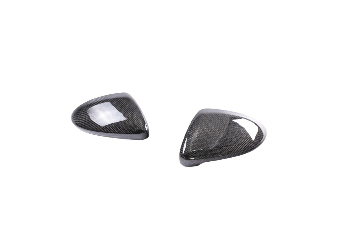 VW Golf, Golf GTI & Golf R Mk7 / Mk7.5 Pre-Preg Carbon Fibre Wing Mirror Covers by FORM (2013-2020) - Evolve Automotive