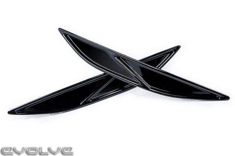Acexxon Diagonal Slat Rear Reflector Inserts - VW Golf MK7 R - Evolve Automotive