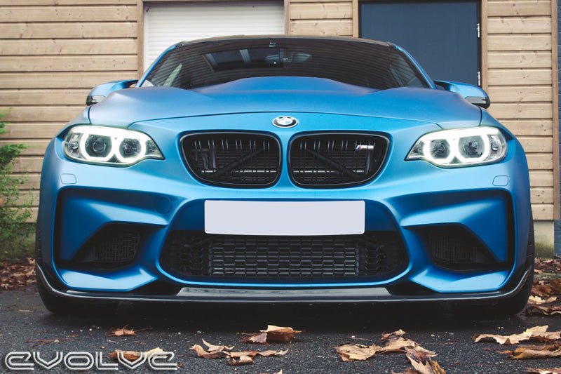 Alpha N Carbon Fibre GP Front Spoiler - BMW 2 Series F87 M2 - Evolve Automotive