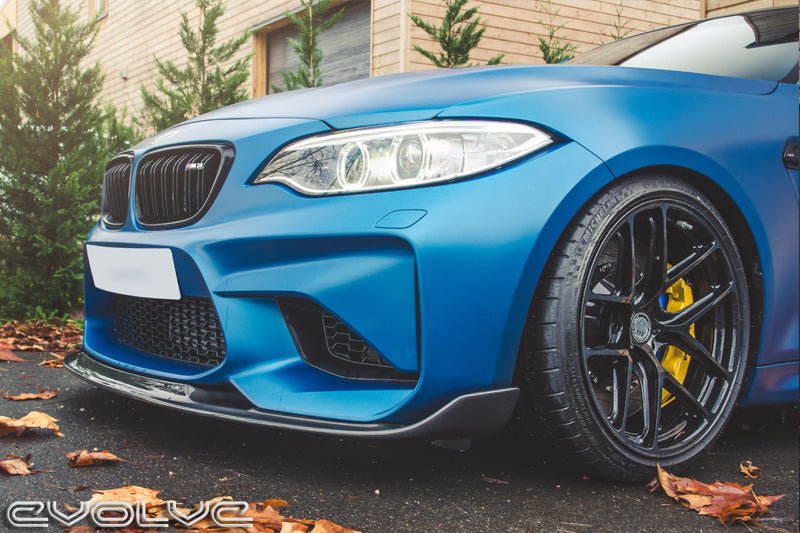 Alpha N Carbon Fibre GP Front Spoiler - BMW 2 Series F87 M2 - Evolve Automotive