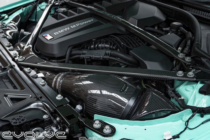 Hexon Pre-Preg Carbon Fibre Engine Strut Brace - BMW G80 | G81 M3 | G82 | G83 M4 - Evolve Automotive