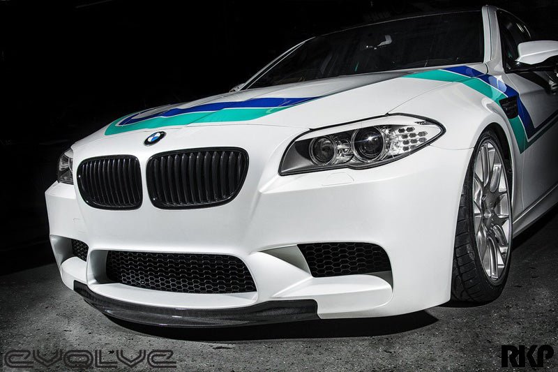 RKP Carbon Fibre Front Lip - BMW 5 Series F10 M5 - Evolve Automotive