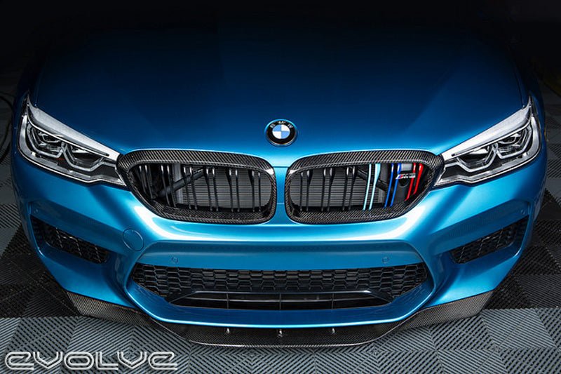 RKP Carbon Fibre Front Lip - BMW 5 Series F90 M5 - Evolve Automotive