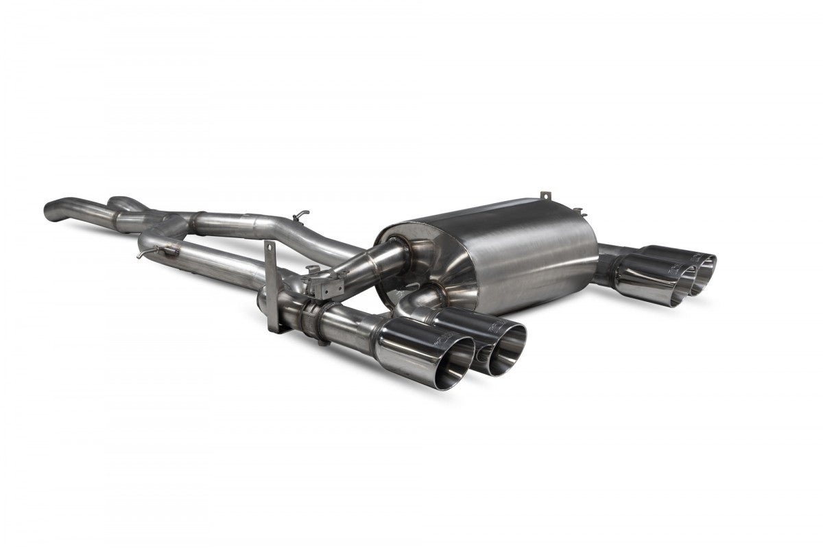 Scorpion Exhausts Non-resonated Cat-Back System With Electronic Valves - BMW F80 M3 | F82 | F83 M4 - Evolve Automotive