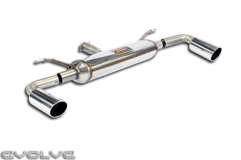 Supersprint Rear Exhaust 100mm Tailpipes - BMW 2 Series F22 M235I/M240I - Evolve Automotive