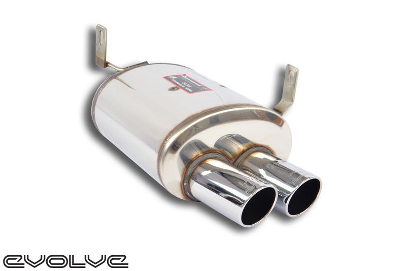 Supersprint Rear Exhaust Left 80MM Tailpipes - BMW Z4M Roadster | Coupe ('06 - '08) - Evolve Automotive