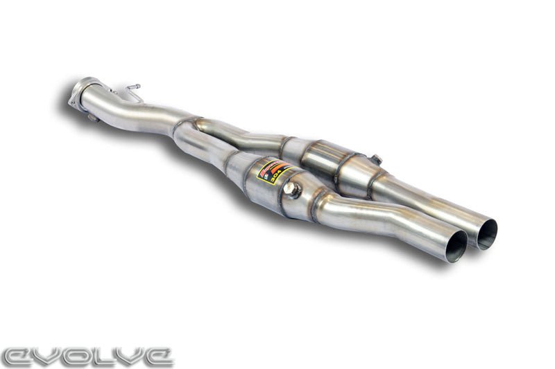 Supersprint Y-Pipe with Metallic Catalytic Converter - Audi RS3 8V - Evolve Automotive
