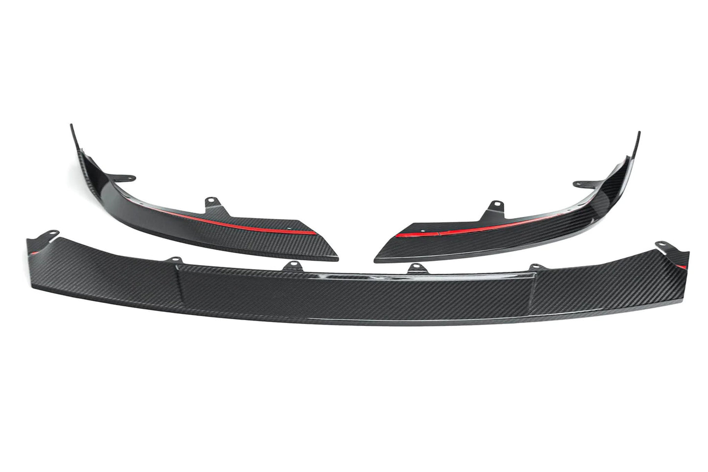 TRE Pre-Preg Carbon Fibre TR87 Front Splitter - BMW G87 M2 - Evolve Automotive