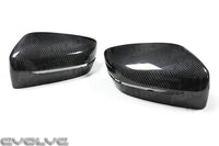TRE Pre-Preg Carbon Fibre Wing Mirror Covers - BMW G20 | G21 3 Series | G30 | G31 5 Series | G14 | G15 | G16 8 Series - Evolve Automotive
