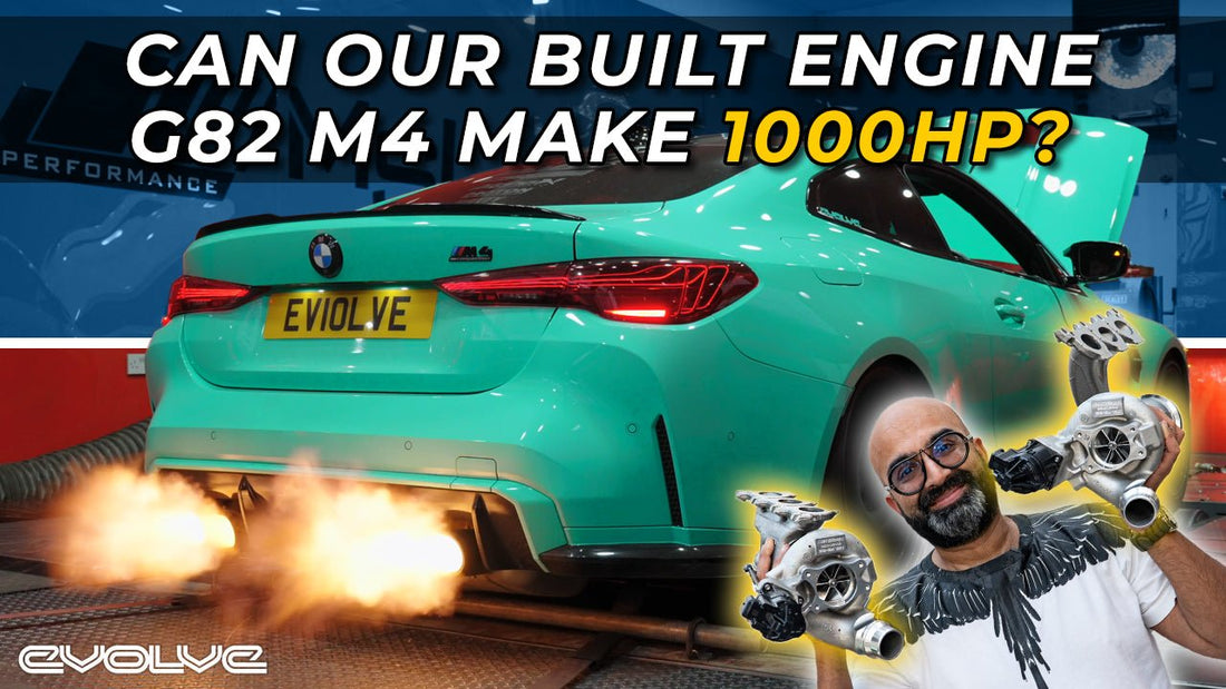 Can our Built Engine G82 M4 make 1000HP? Mosselman Turbos + CSF Inlet Manifold + PI Install + Dyno - Evolve Automotive
