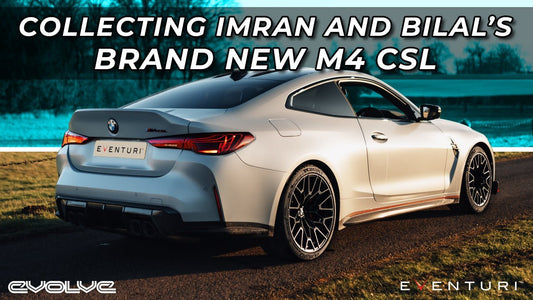 Collecting Imran and Bilal's new BMW M4 CSL - Evolve Automotive