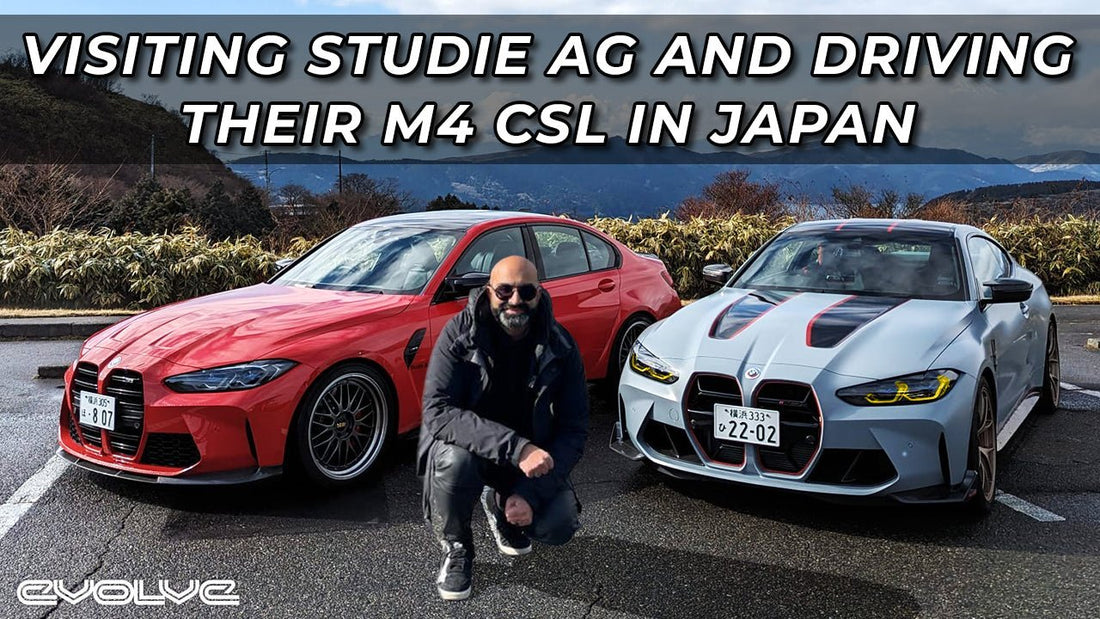 Driving Studie AG's M4 CSL in the Japanese Touge! - Evolve Automotive