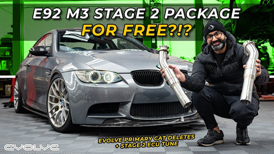 Evolve E92 M3 Stage 2 Package FOR FREE?!? - Primary Cat Deletes + ECU Tune - Evolve Automotive