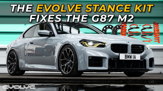 Fixing the G87 M2 with our Evolve Lowering Springs + Spacers - Evolve Stance Kit - Evolve Automotive