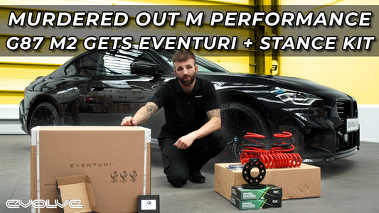 Full M Performance G87 M2 gets Eventuri Carbon Fiber Intake, Evolve Stance Kit + Yellow DRLs - Evolve Automotive