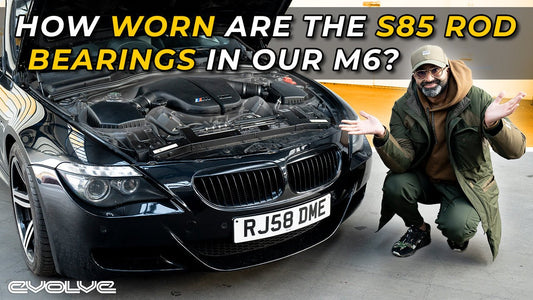 How worn are the Rod Bearings in our S85 V10 engined M6? + Fixing problems - Evolve Automotive