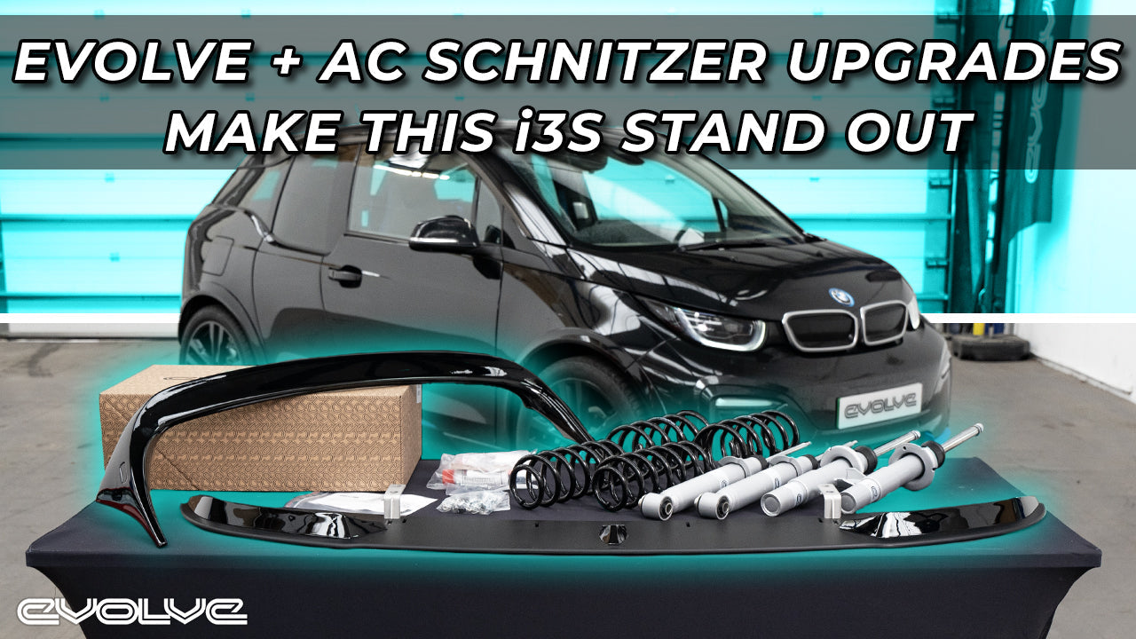 Make your i3 stand out - Evolve Suspension Package + AC Schnitzer Rear Spoiler and Front Splitter