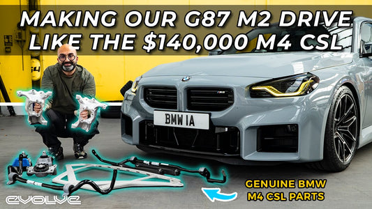 Making our G87 M2 drive like an M4 CSL - Hardware + Software + Alignment - Evolve Automotive