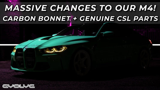 Massive changes to our G82 M4! Carbon Bonnet, Genuine CSL Grill + Rear Lights + Custom Paint + More! - Evolve Automotive