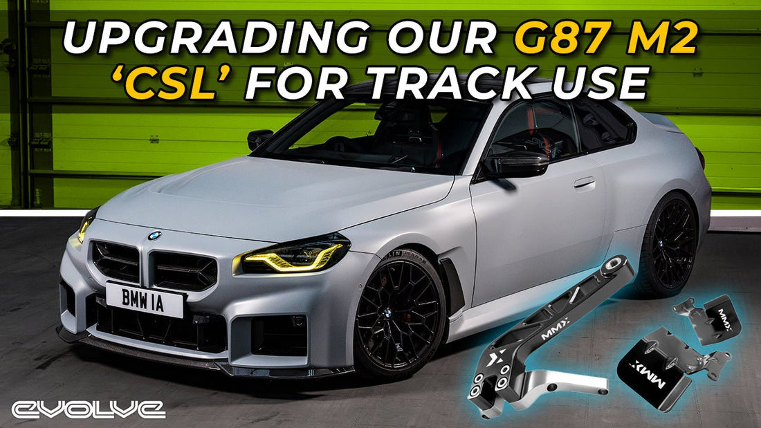 MMX Dual Diff Mount + Driveshaft Heat Shield install on our G87 M2 - Evolve Automotive