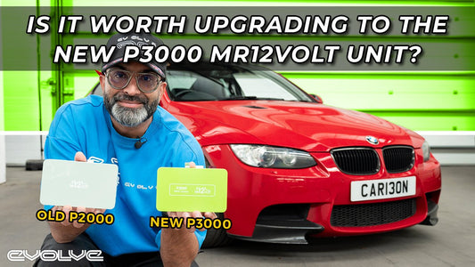 Mr12Volt Comparison Test - Old P2000 vs New P3000 Model - E92 M3 CIC Apple Carplay Android Auto Unit - Evolve Automotive
