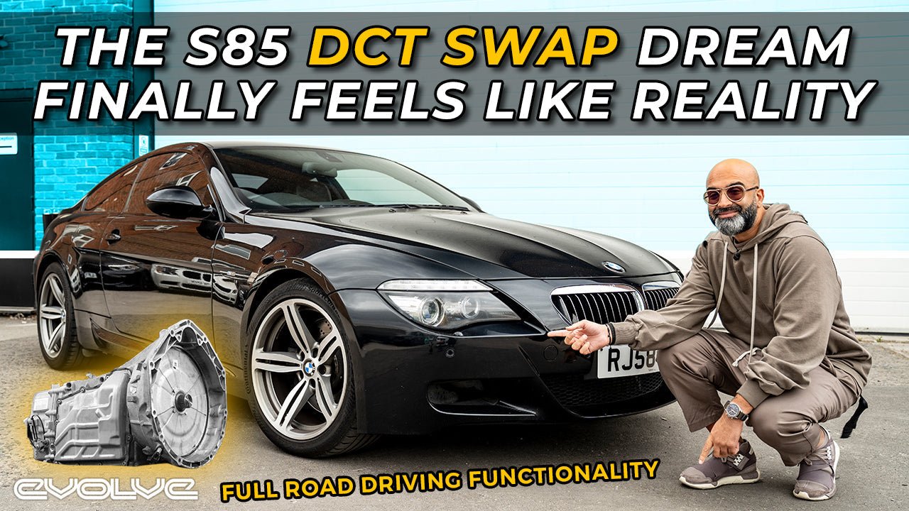 S85 V10 DCT Swap Project Update - It's so close to OEM! - Evolve Automotive