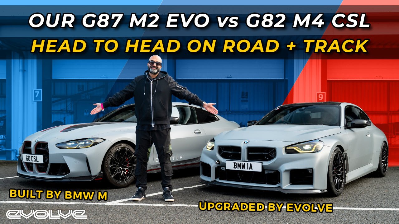 The Ultimate Test - Our G87 M2 'EVO' vs G82 M4 CSL on both road and track! - Evolve Automotive