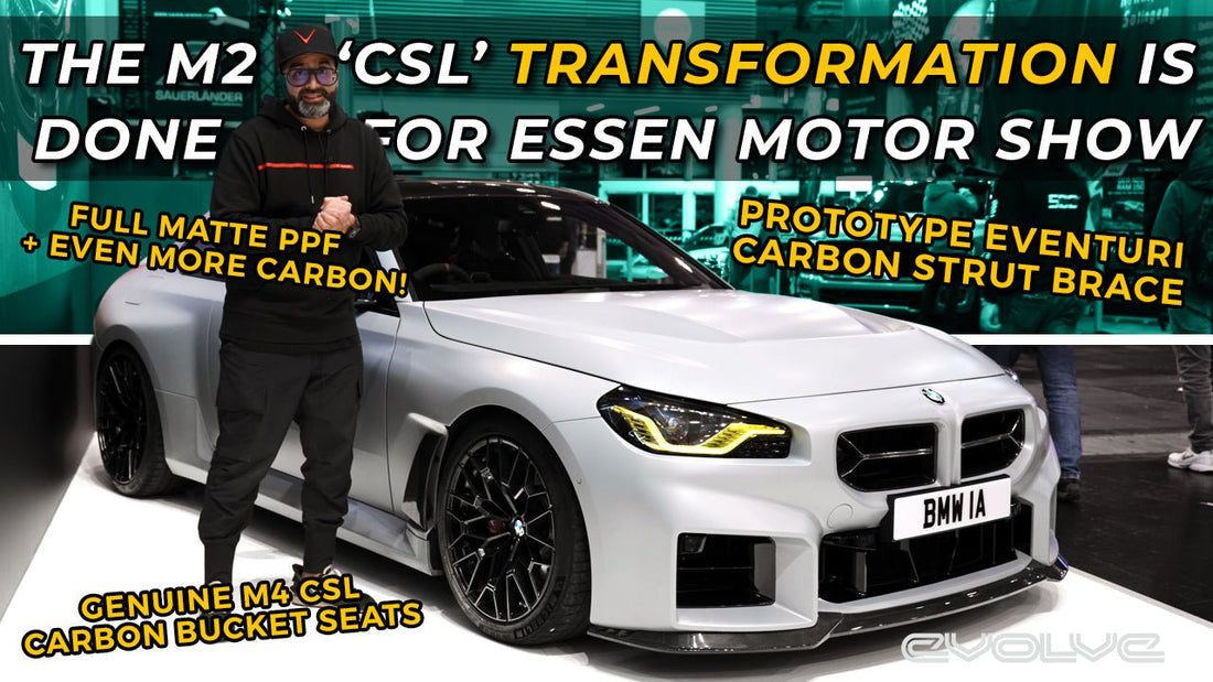 Transforming our G87 M2 in to a full 'CSL' for Essen Motor Show - Matt ...
