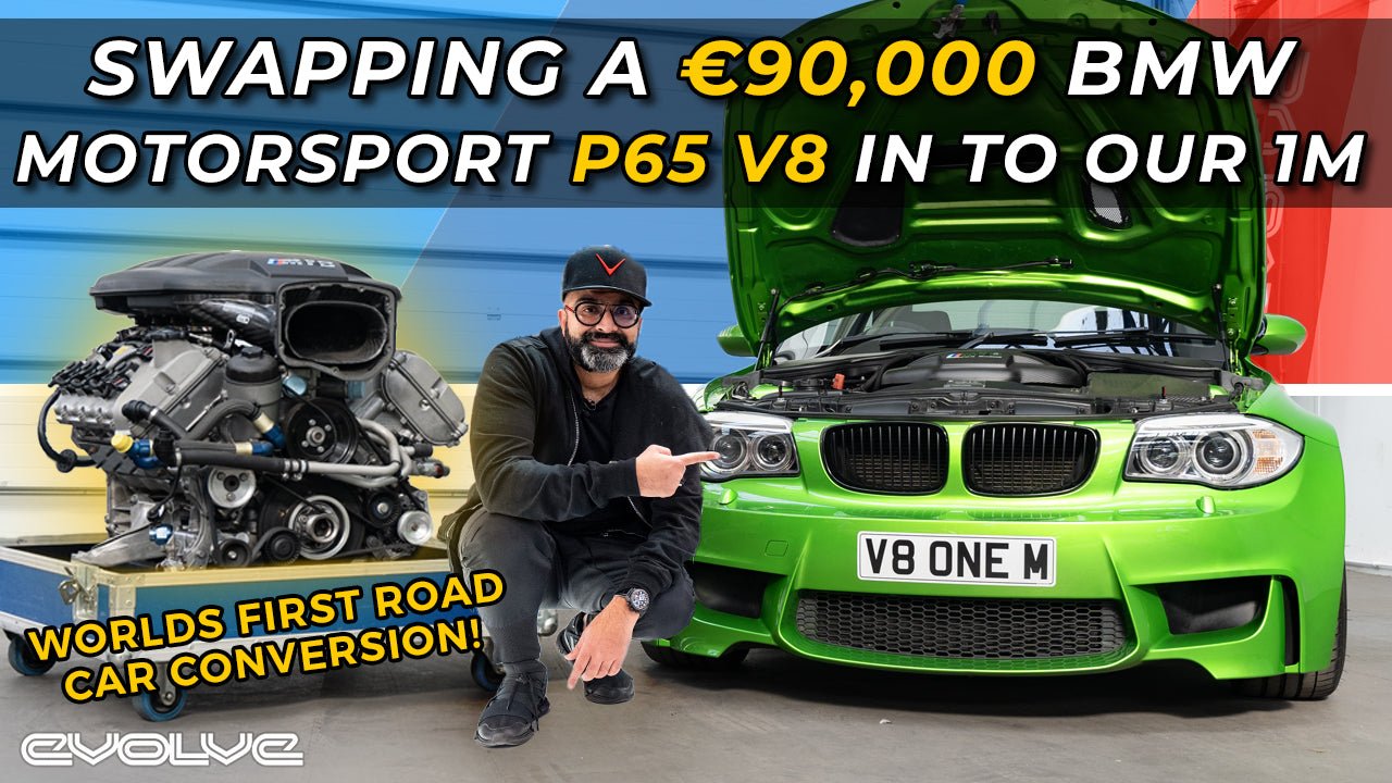 P65b44 We put the V8 engine from a Z4 GT3 in our 1M - Worlds first P65 swap ...