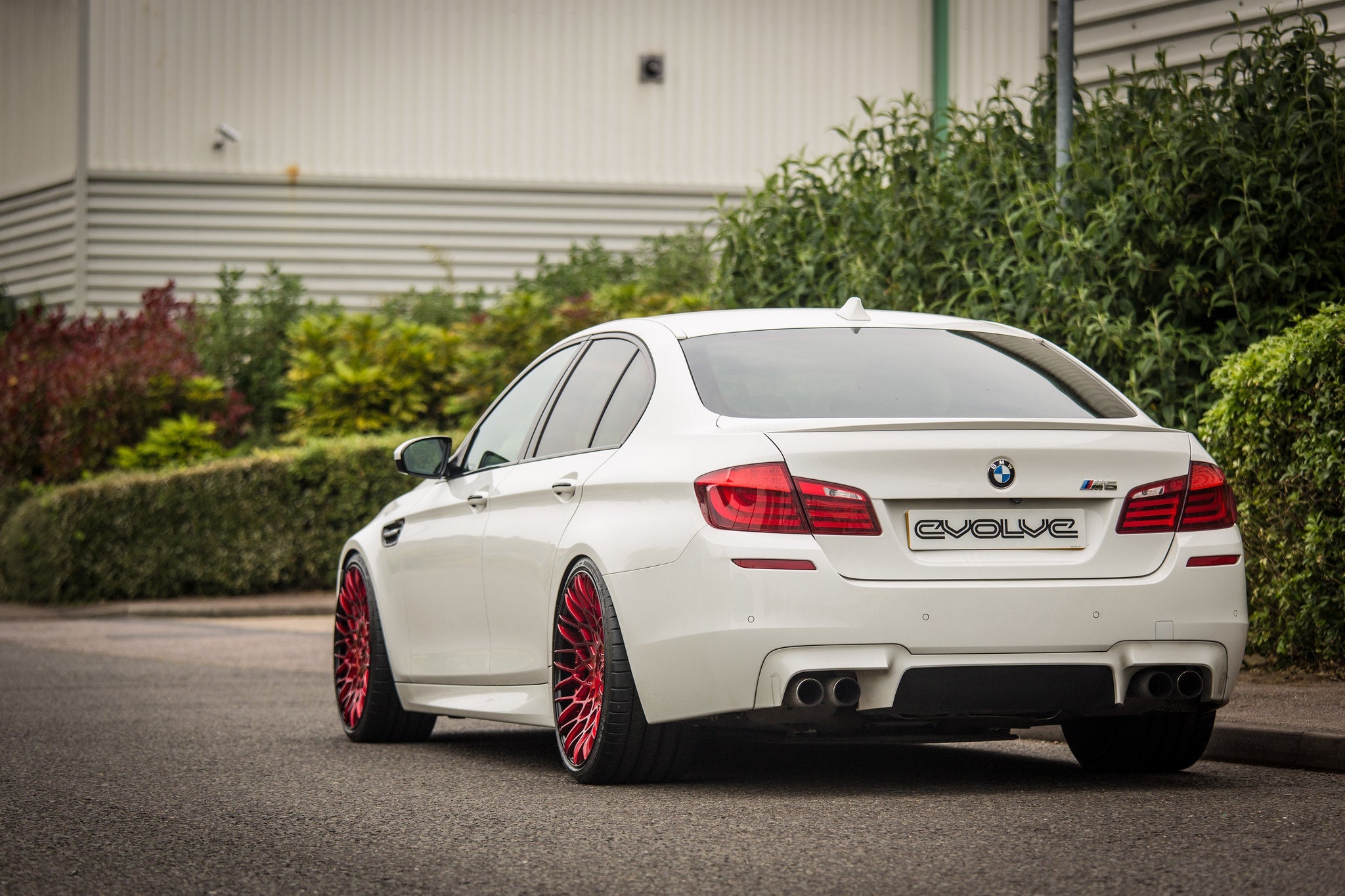 BMW F10 M5 - Great White – Evolve Automotive