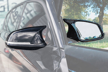 TRE M Style Wing Mirror Housings Gloss Black - BMW FXX 1 Series | 2 Series | 3 Series | 4 Series | i3 | F87 M2