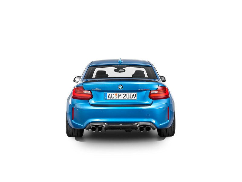 AC Schnitzer Sport Tailpipe Set Black - BMW F87 M2 / M2 Competition - Evolve Automotive