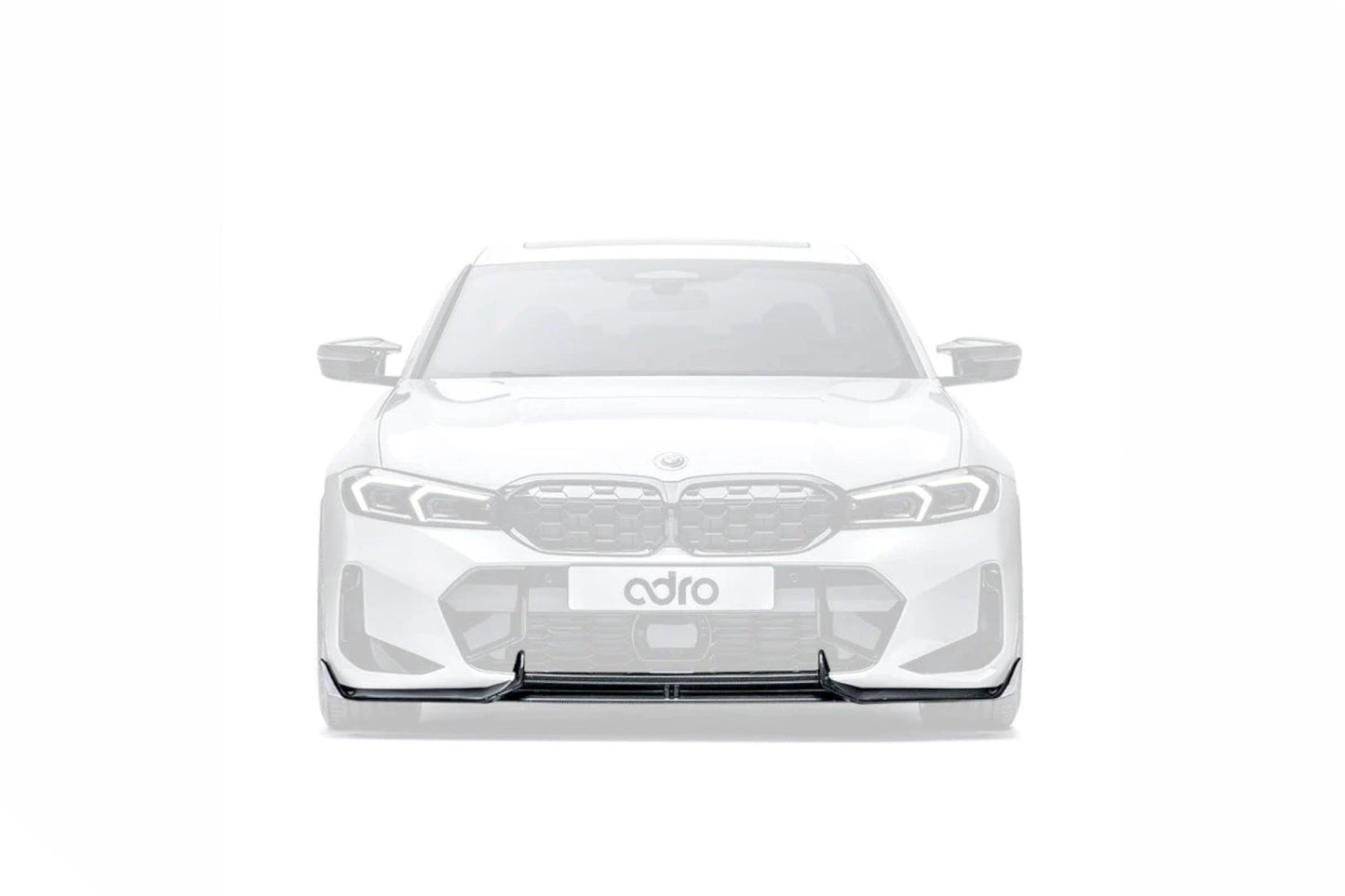 Adro Carbon Fibre Front Splitter - BMW 3 Series G20 | G21 M340i (2022+) - Evolve Automotive