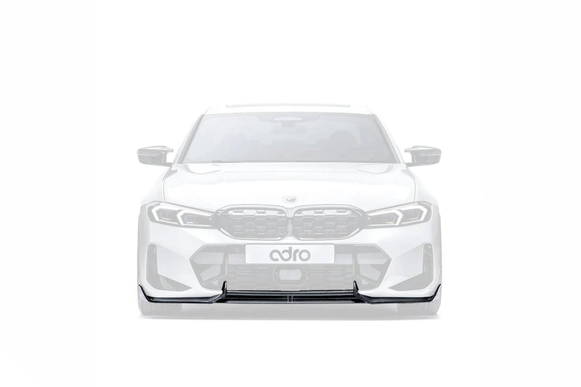 Adro Carbon Fibre Front Splitter - BMW 3 Series G20 | G21 M340i (2022+) - Evolve Automotive