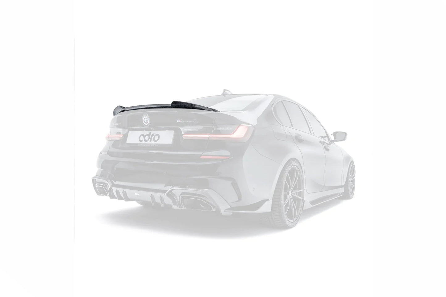 Adro Pre - Preg Carbon Fibre Rear Spoiler - BMW 3 Series G80 M3 | G20 M340i (2018+) - Evolve Automotive