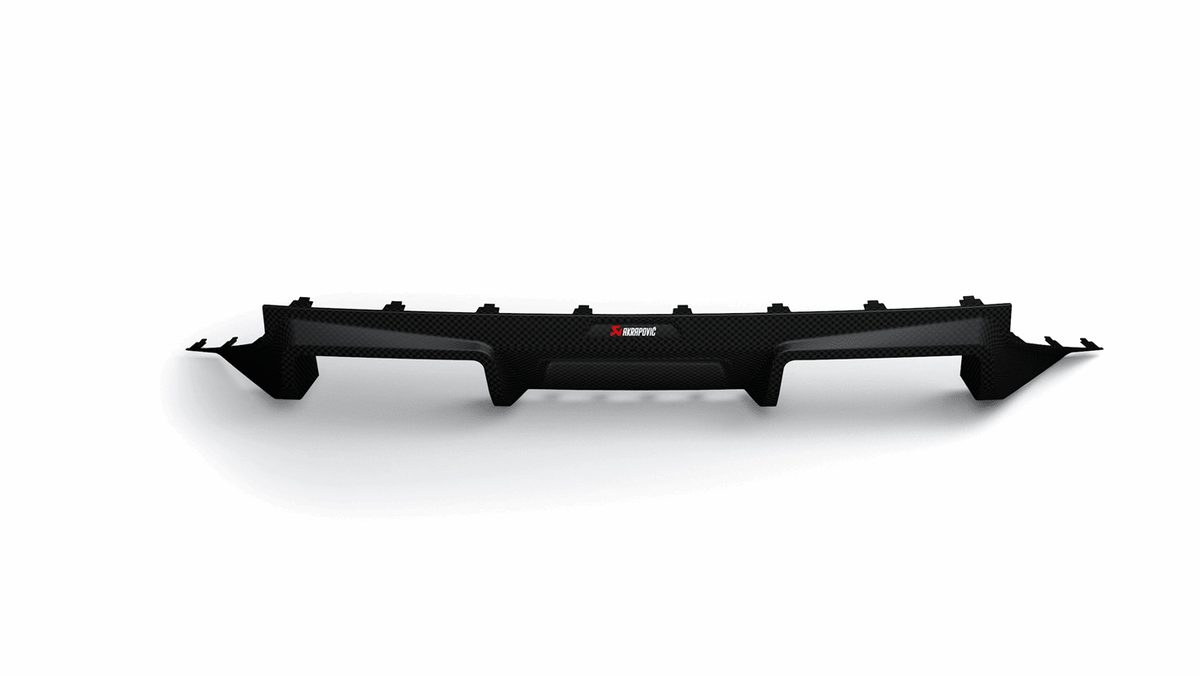 Akrapovic Carbon Fibre Rear Diffuser - BMW 2 Series G87 M2 - Evolve Automotive