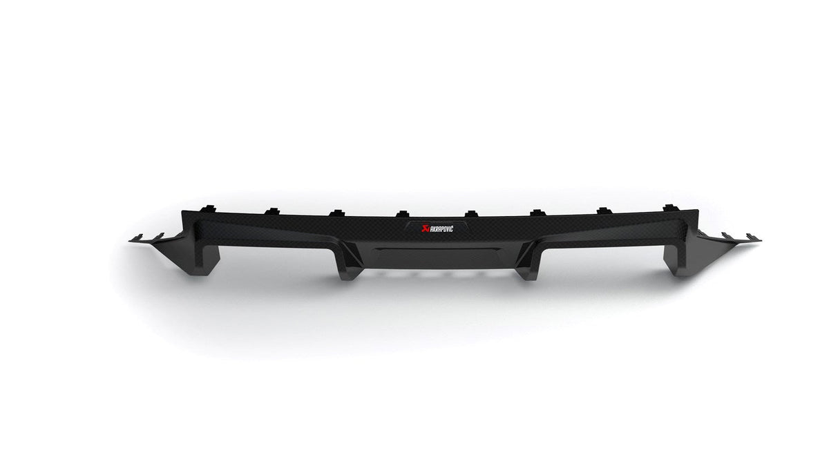 Akrapovic Carbon Fibre Rear Diffuser - BMW 2 Series G87 M2 - Evolve Automotive