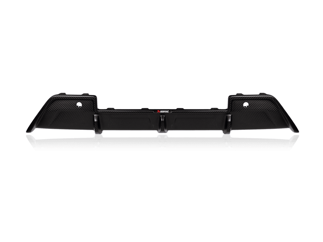 Akrapovic Carbon Fibre Rear Diffuser (High Gloss) - BMW F95 X5M | F96 X6M - Evolve Automotive