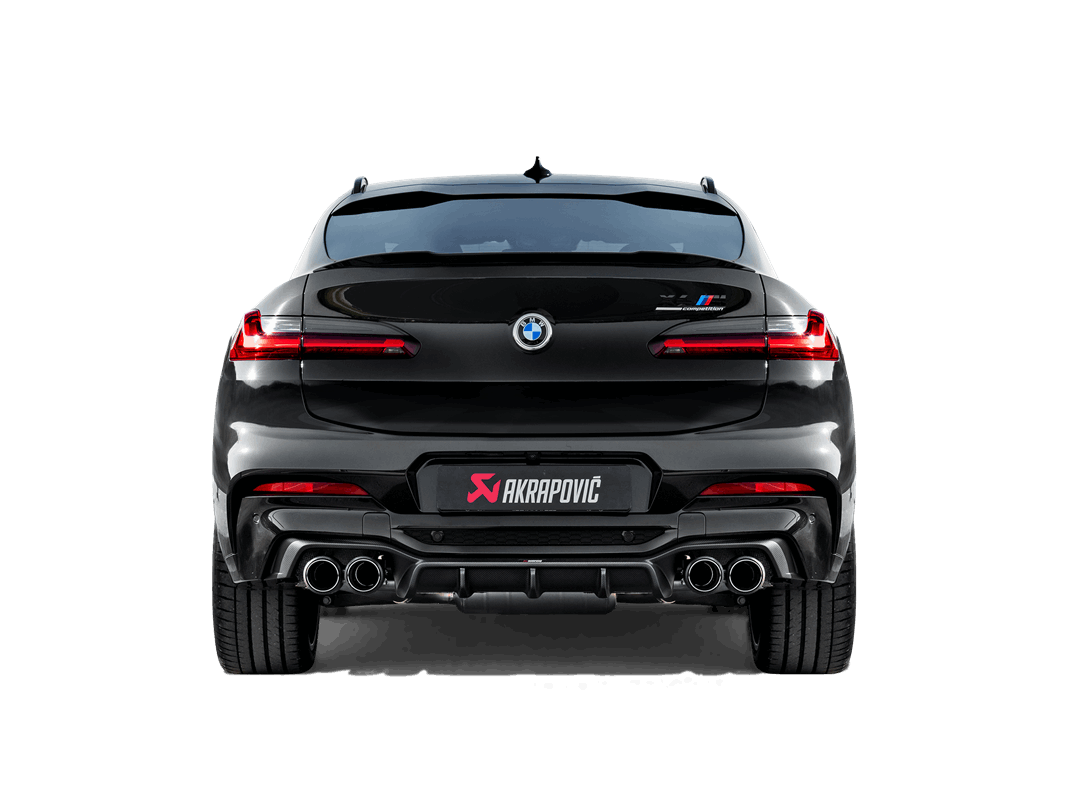 Akrapovic Carbon Fibre Rear Diffuser (High Gloss) - BMW F98 X4M | X4M Competition (2020-2022) - image 4
